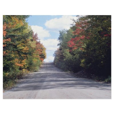 Albert County backroads, New Brunswick, Canada Personalized Flyer by beautifulclicks
