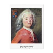 Albert Fabricius-Portrait By Tako Hajo Jelgersma Postcard