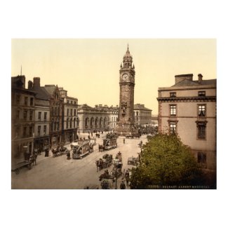 Albert Memorial Belfast City, Northern Ireland antique print