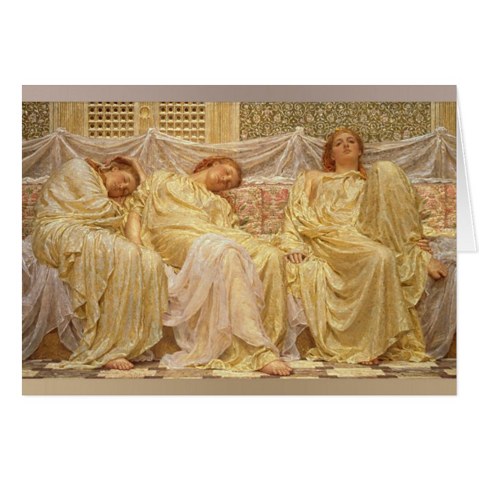 Albert Moore Dreamers CC0725 Greeting Card