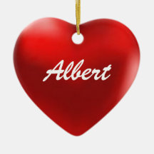 Albert Ornament Heart