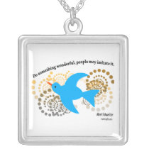 Albert Schweitzer Quote Bracelet necklaces