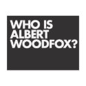 ALBERT WOODFOX POSTCARD