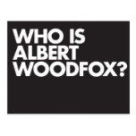 ALBERT WOODFOX POSTCARD