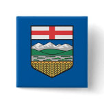 Alberta (Alternate Version) flag Button