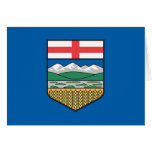 Alberta (Alternate Version) flag Card