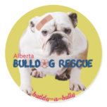 Alberta Bulldog Rescue Stickers