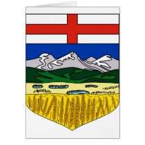 Alberta, Canada Card