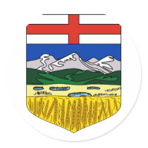 Alberta, Canada Sticker