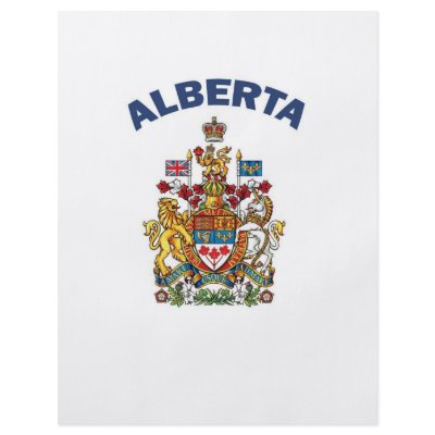 Alberta Coat of Arms Flyers by bartstshirts