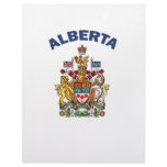 Alberta Coat of Arms Personalized Letterhead