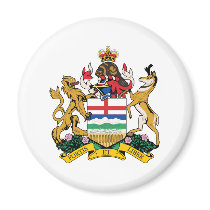 Alberta Coat Of Arms magnets by teyes143 Alberta Coat Of Arms magnets