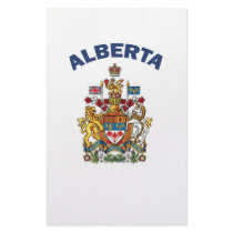 Alberta Coat of Arms stationery by bartstshirts Alberta Coat of Arms stationery