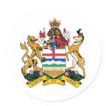 Alberta Coat Of Arms Sticker