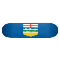 Alberta Flag Skateboard