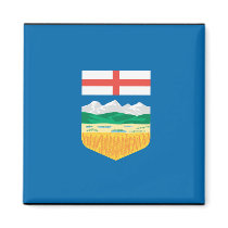 ALBERTA FLAT T-SHIRT magnets by flagshirts ALBERTA FLAT T-SHIRT magnets