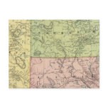 Alberta, Saskatchewan Postcard