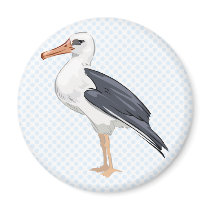Alberto Albatross Refrigerator Magnets