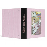 Albert's pet bunny 3 ring binder