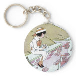 Albert's pet bunny keychain
