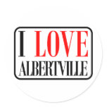 Albertville, Alabama City Design Sticker