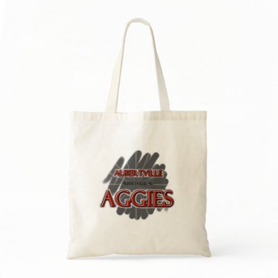 Albertville High School Aggies - Albertville, AL Bags by ShowSchoolSpirit
