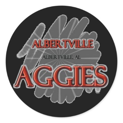 Albertville High School Aggies - Albertville, AL Sticker by ShowSchoolSpirit