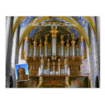 Albi Cathedral organ postcards