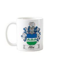 Crista da família de Albini canecas by coatsofarms Crista da família de Albini canecas