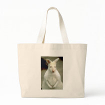 Albino Bennet's Wallaby Tote Bag