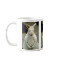 Albino Bennet's Wallaby Coffee Mugs