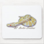 Albino Hatchling Ball Python mousepads