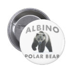 albino polar bear pin