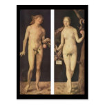 Albrecht Durer Adam And Eve Post Cards