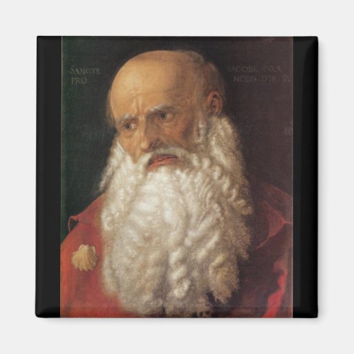 Albrecht Durer - Apostle James Refrigerator Magnet