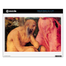 Albrecht Durer - Job mocked by his wife Skin For Medium Netbook
