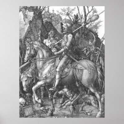 Albrecht Durer Knight Death and the Devil Posters