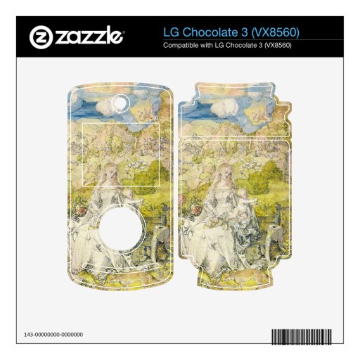 Albrecht Durer - Madonna with the many animals Decal For LG Chocolate 3