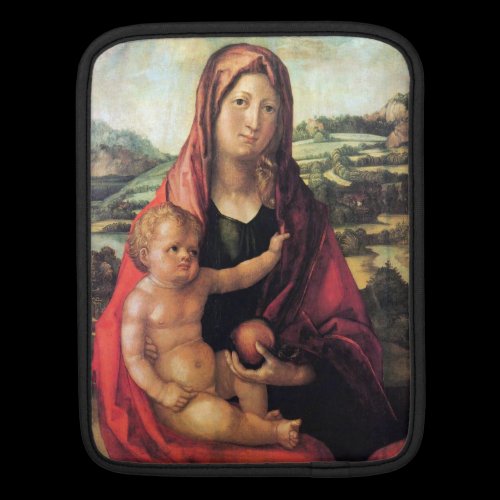 Albrecht Durer - Mary with child against a landsca Sleeves For Ipads