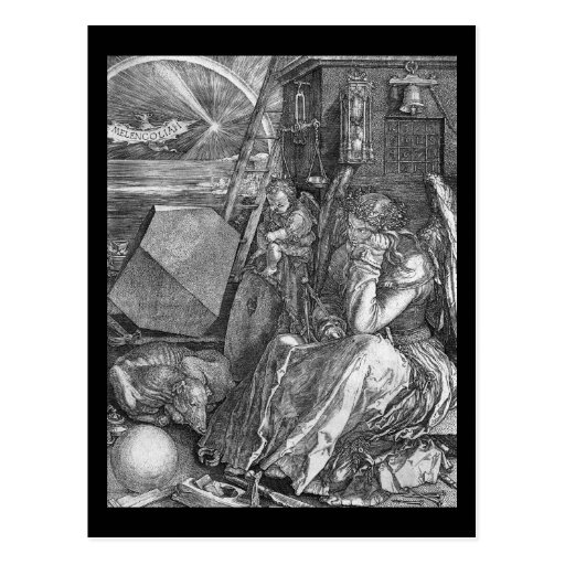 Albrecht Durer Melencolia I Postcard