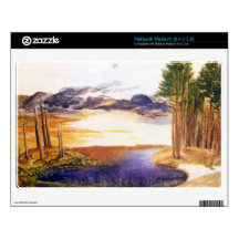 Albrecht Durer - Ponds in the forest Netbook Decal