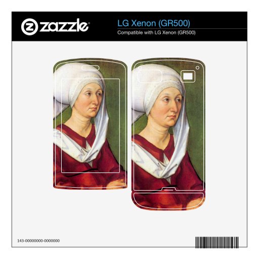 Albrecht Durer - Portrait of Barbara Durer born Ho Decals For LG Xenon