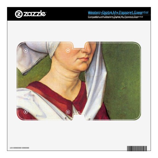 Albrecht Durer - Portrait of Barbara Durer born Ho WD My Passport Skins