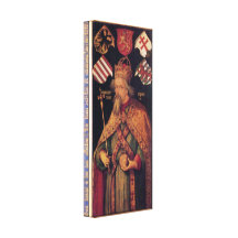 Albrecht Durer - Portrait of Emperor Sigismund Canvas Prints