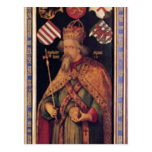 Albrecht Durer - Portrait of Emperor Sigismund Postcards