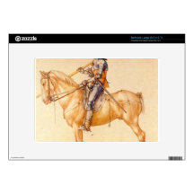 Albrecht Durer - Rider in the armor Large Netbook Decals