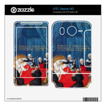 Albrecht Durer - The death of Crescentia Pirckheim HTC Desire HD Decals
