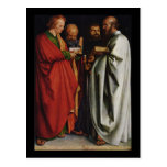 Albrecht Durer The Four Apostles Postcard