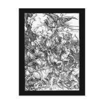 Albrecht Durer The Four Horsemen of the Apocalypse Post Cards