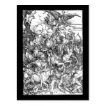 Albrecht Durer The Four Horsemen of the Apocalypse Post Cards